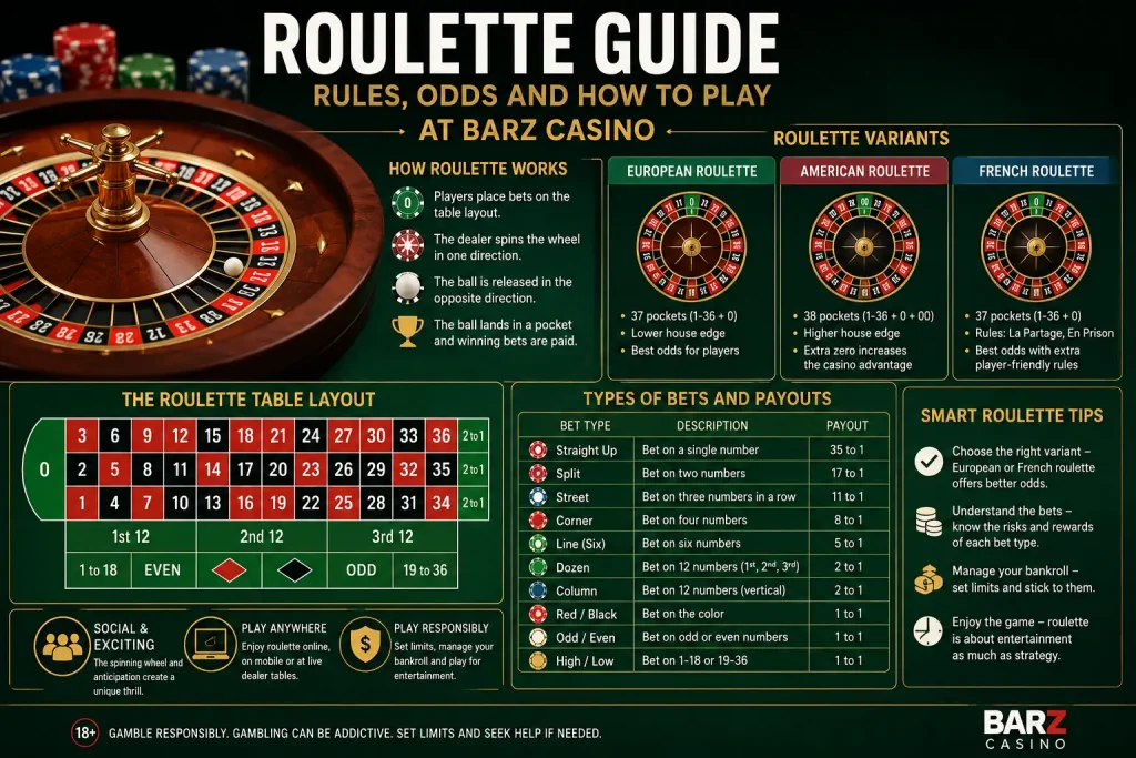 Roulette Barz Casino